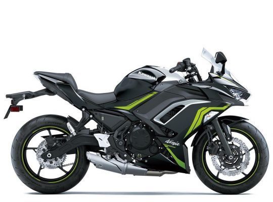 Мотоцикл KAWASAKI NINJA 650 - Metallic Spark Black/Pearl Blizzard White '2021